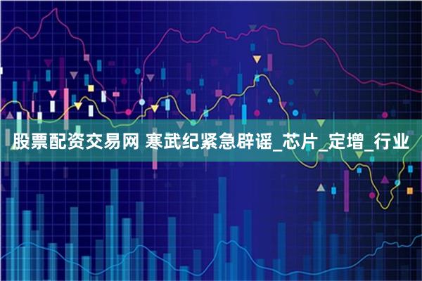 股票配资交易网 寒武纪紧急辟谣_芯片_定增_行业